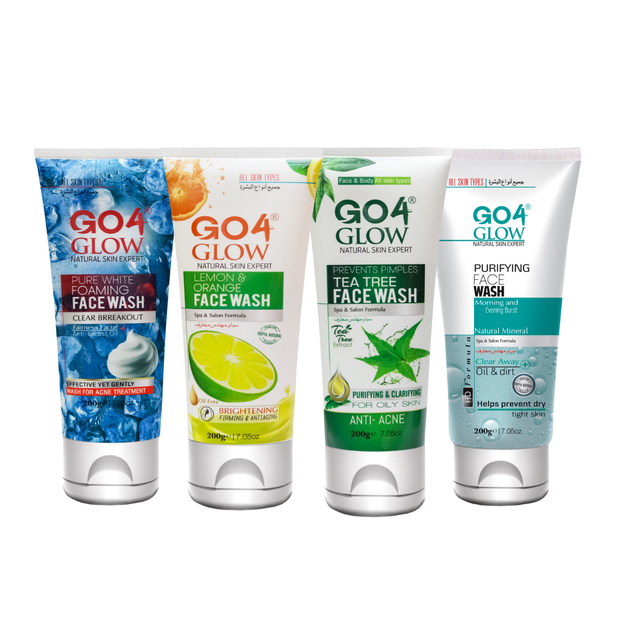 Go4glow Facewash Kit 200 gm